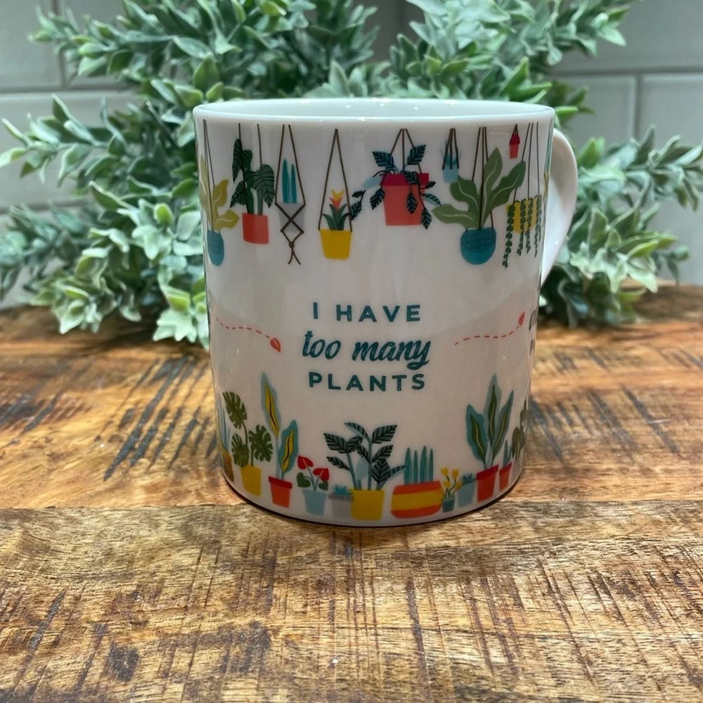 Plant Addict - Ginger Fox Games Mug Cup Like New